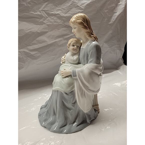 Homco Love of a Mother with Child Porcelain Figure Home Interiors Figurine #8809 - Picture 1 of 6